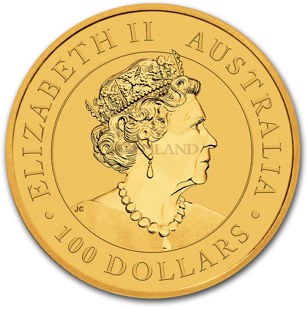 1 Unze Goldmünze Australien Känguru 2020