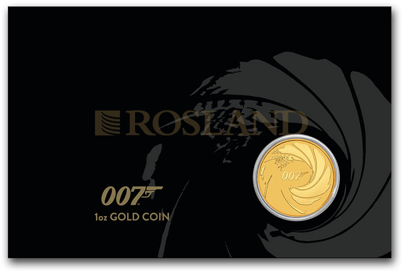 1/4 Unze Goldmünze 007 James Bond 2020 PP (Box, Zertifikat)