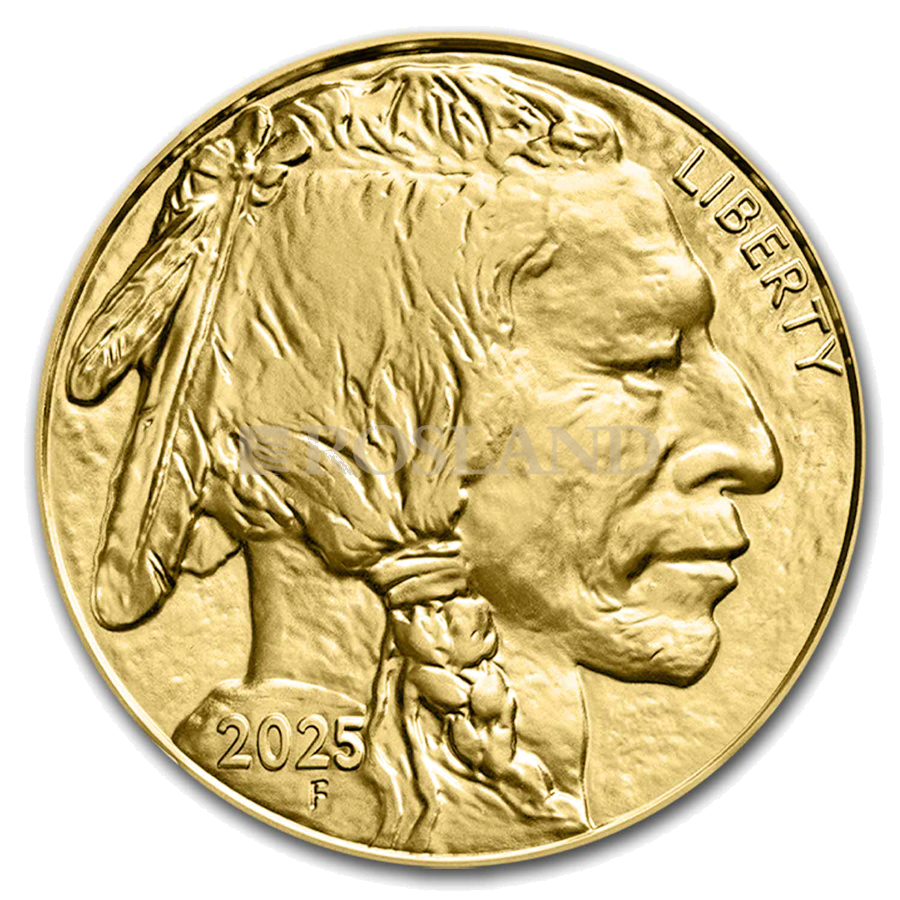 1 Unze Goldmünze American Buffalo 2025 PCGS MS-70 First Day