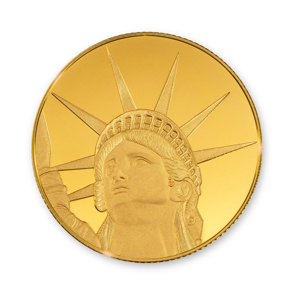 1/4 Unze Goldmünze PAMP Lady Liberty Blister 2023