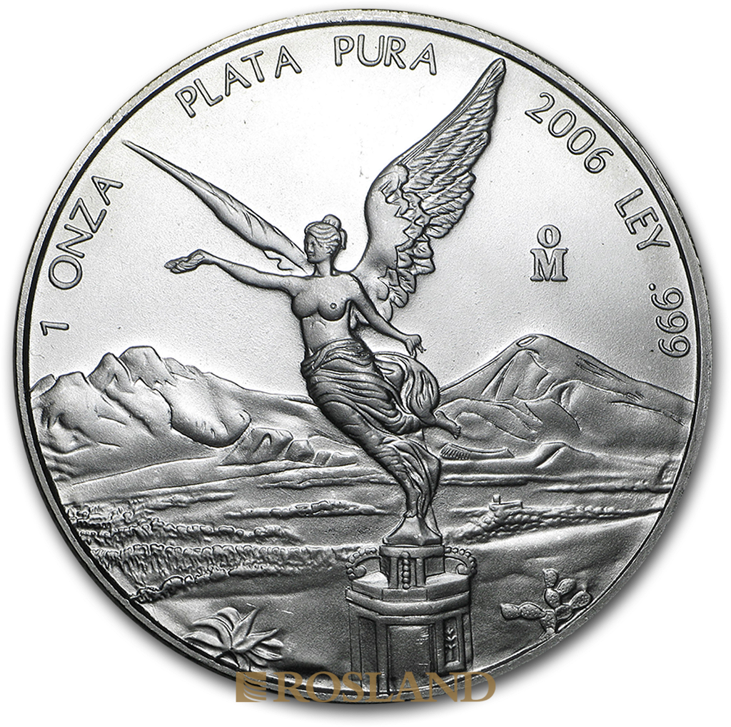 1 Unze Silbermünze Mexican Libertad 2006