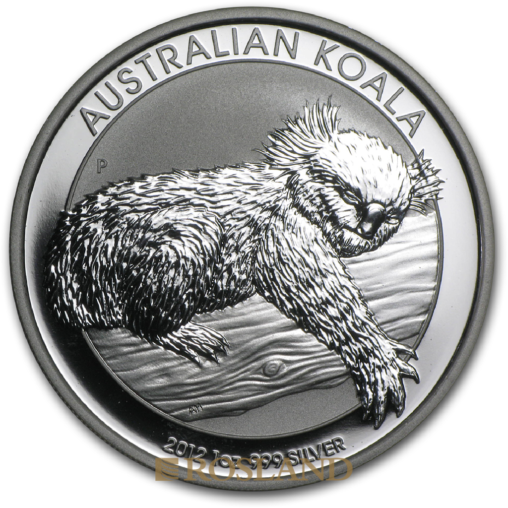 1 Unze Silbermünze Koala 2012