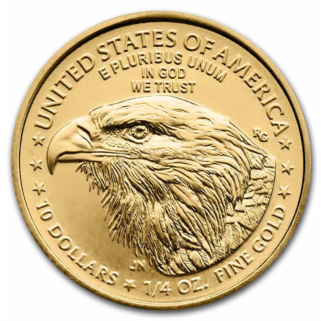 1/4 Unze Goldmünze American Eagle 2022