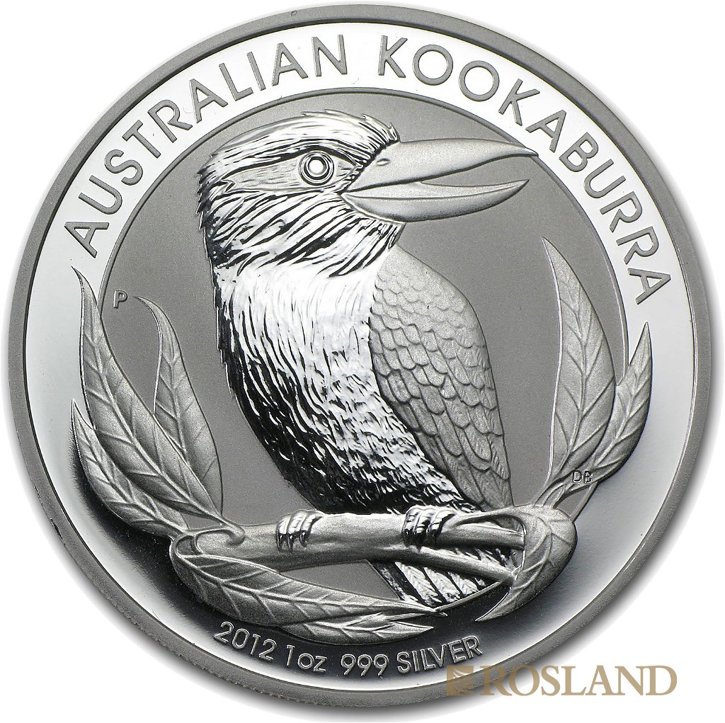 1 Unze Silbermünze Kookaburra 2012