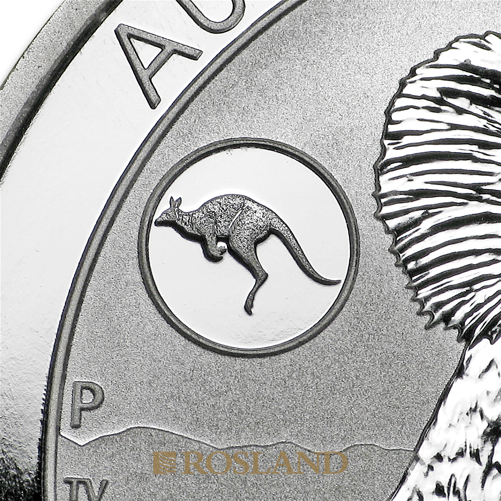 1 Unze Silbermünze Koala 2017 (Känguru Privy)