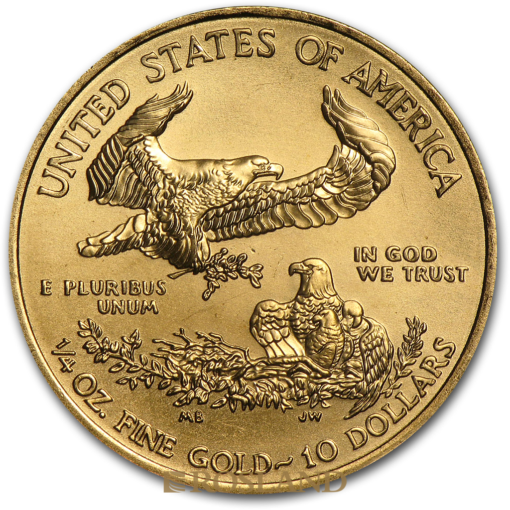 1/4 Unze Goldmünze American Eagle 2009