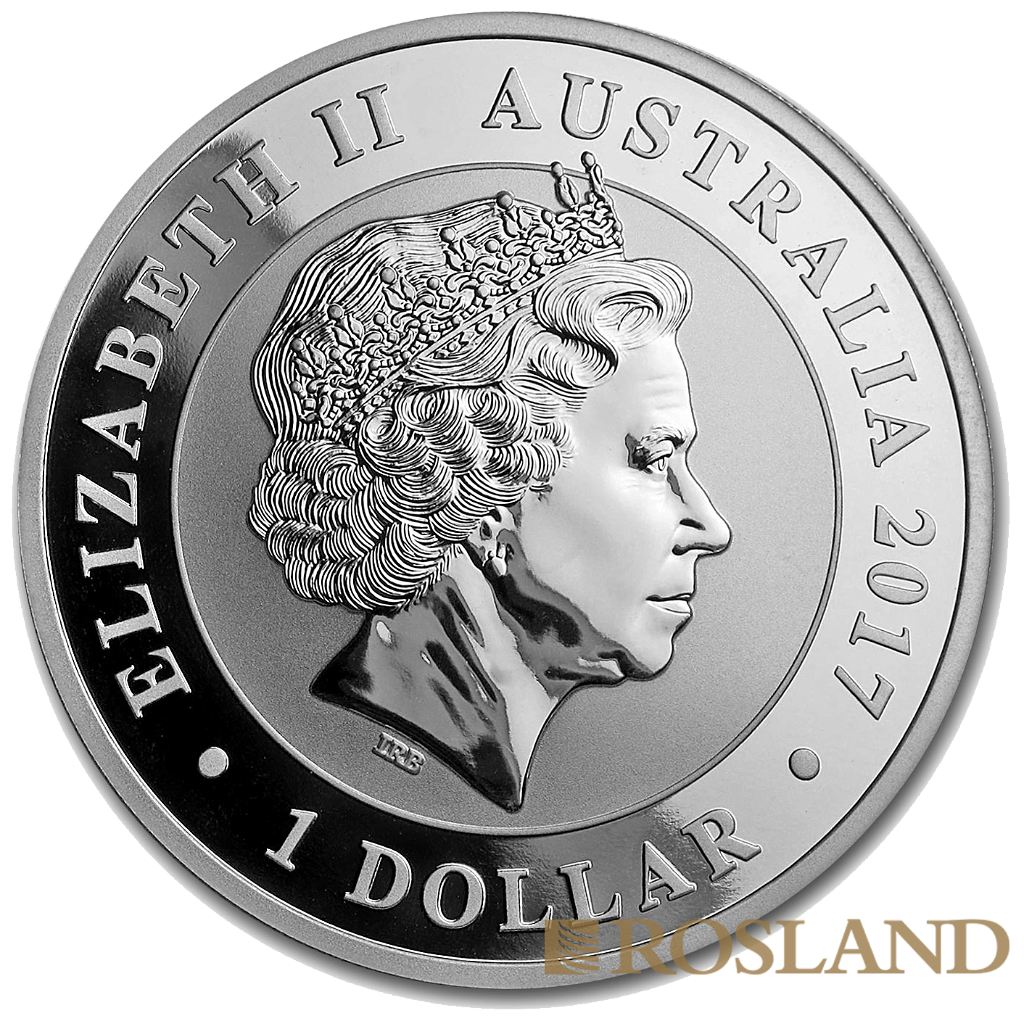 1 Unze Silbermünze Australien Schwan 2017