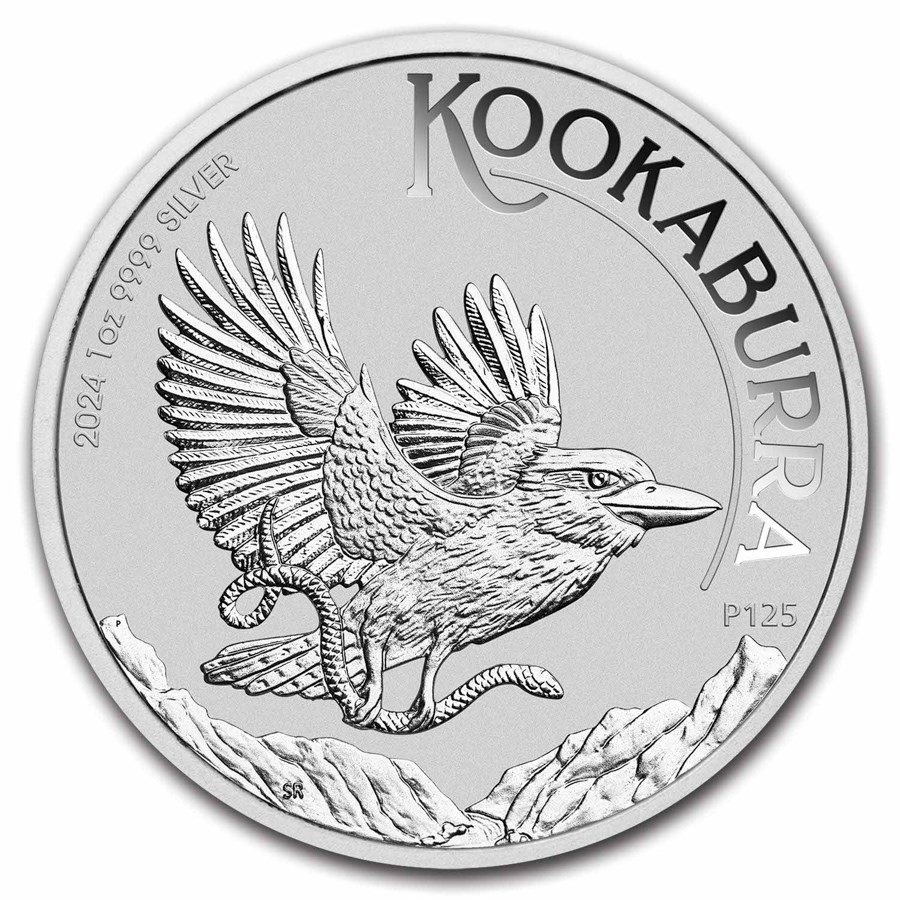 1 Unze Silbermünze Kookaburra 2024