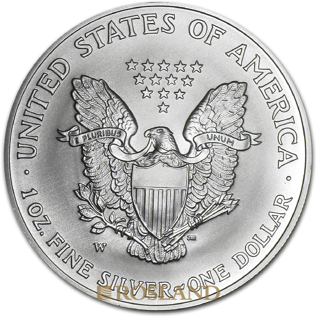 1 Unze Silbermünze American Eagle 2007 (W) Matt (Box, Zertifikat)
