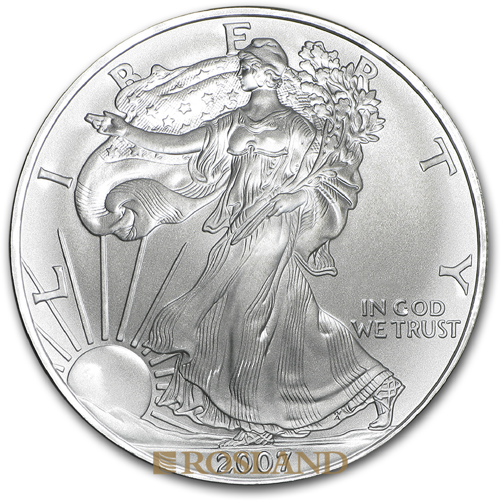 1 Unze Silbermünze American Eagle 2007