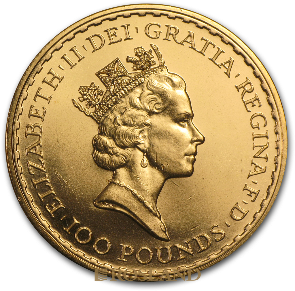 1 Unze Goldmünze Britannia 1987