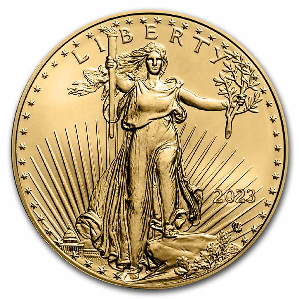 1 Unze Goldmünze American Eagle 2023