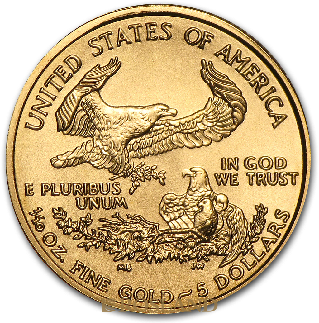 1/10 Unze Goldmünze American Eagle 2000