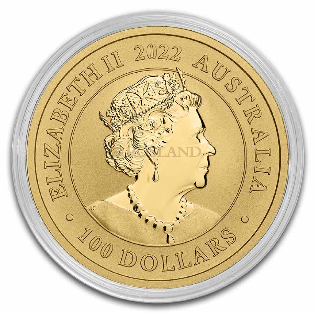 1 Unze Goldmünze Australien Schwan 2022