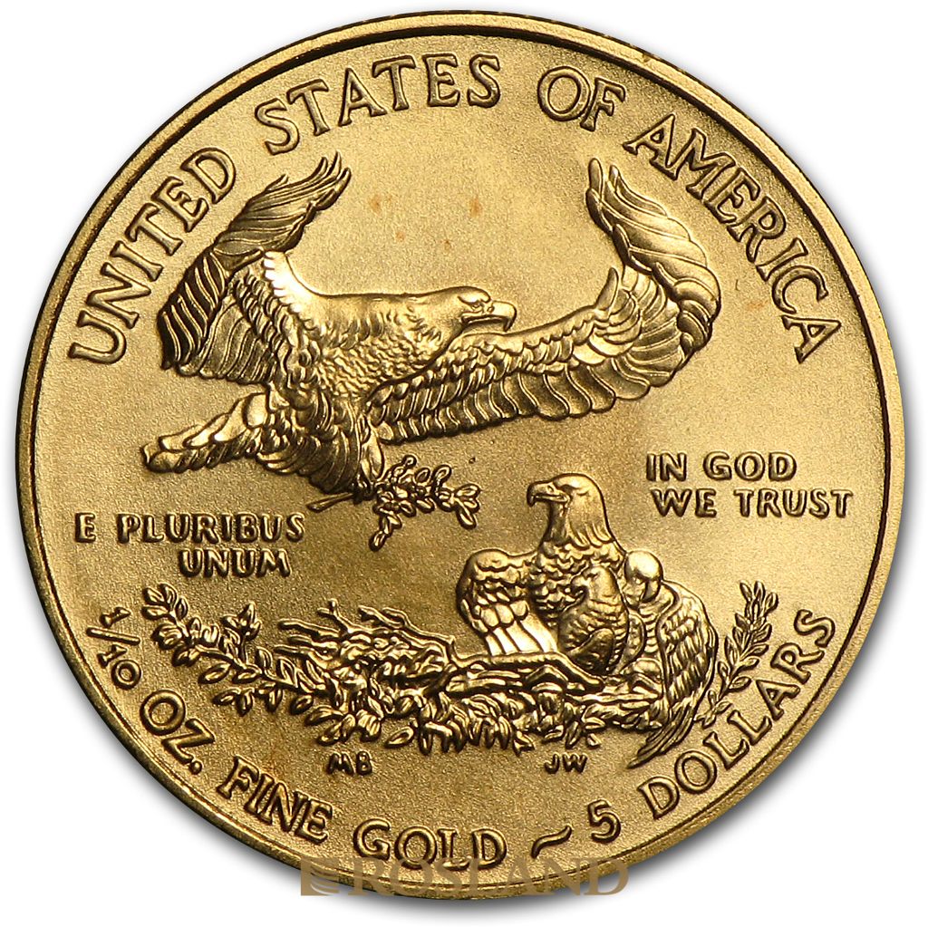 1/10 Unze Goldmünze American Eagle 2009