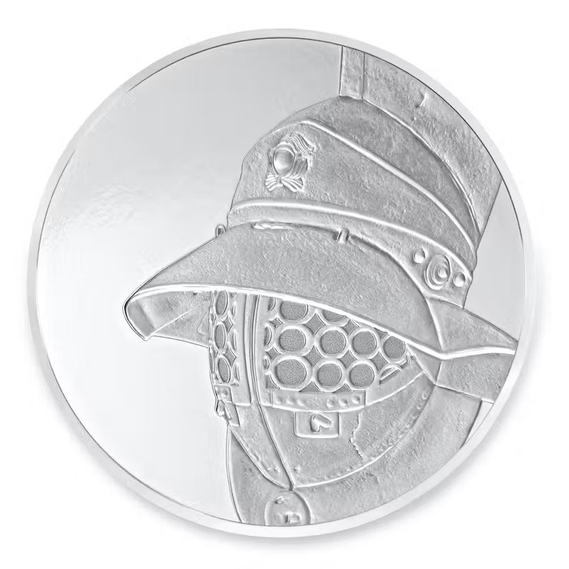1 Kilogramm Silbermünze PAMP Britisches Museum Roman Helmet 2022 (PP, Box, Zertifikat)
