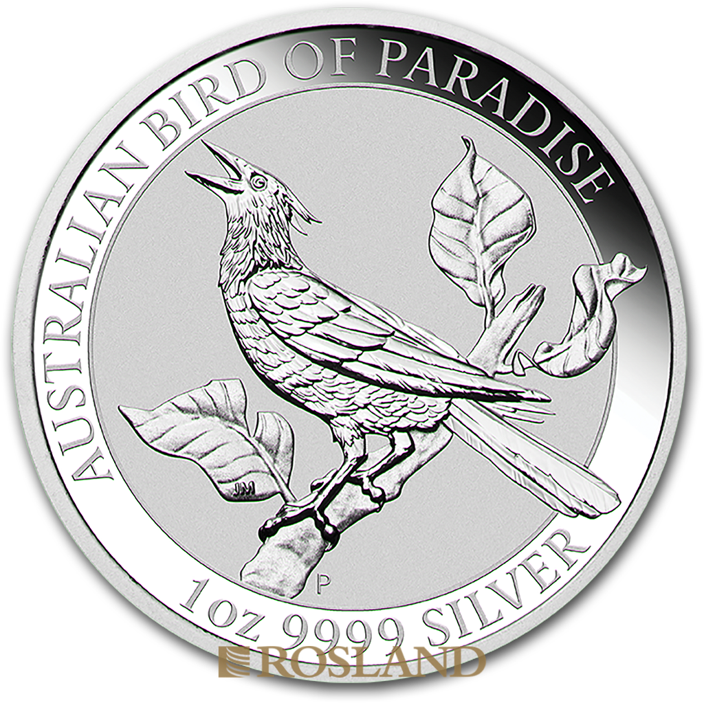 1 Unze Silbermünze Paradiesvogel Manukoden 2019