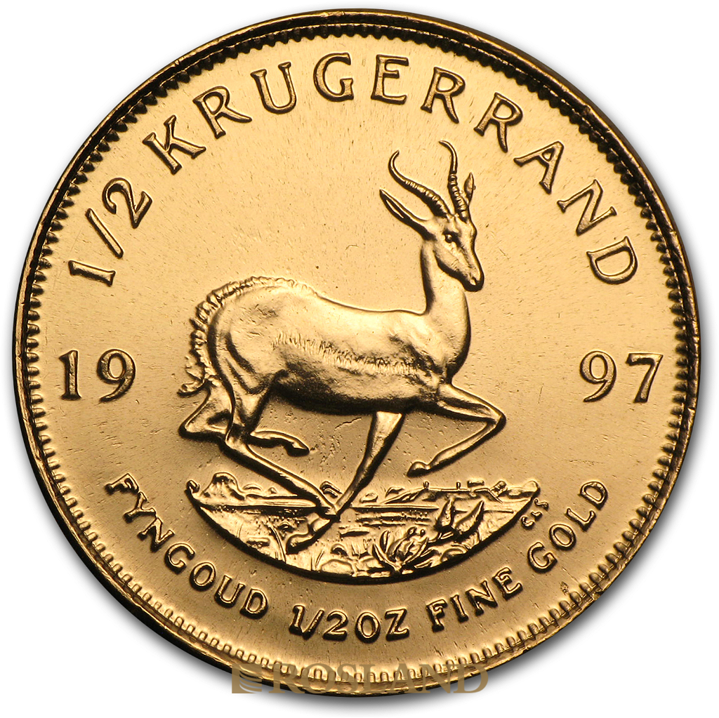 1/2 Unze Goldmünze Krügerrand 1997