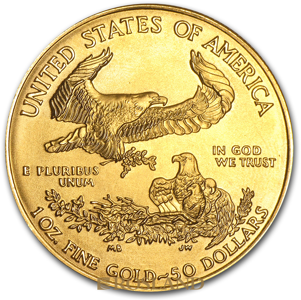1 Unze Goldmünze American Eagle 2005