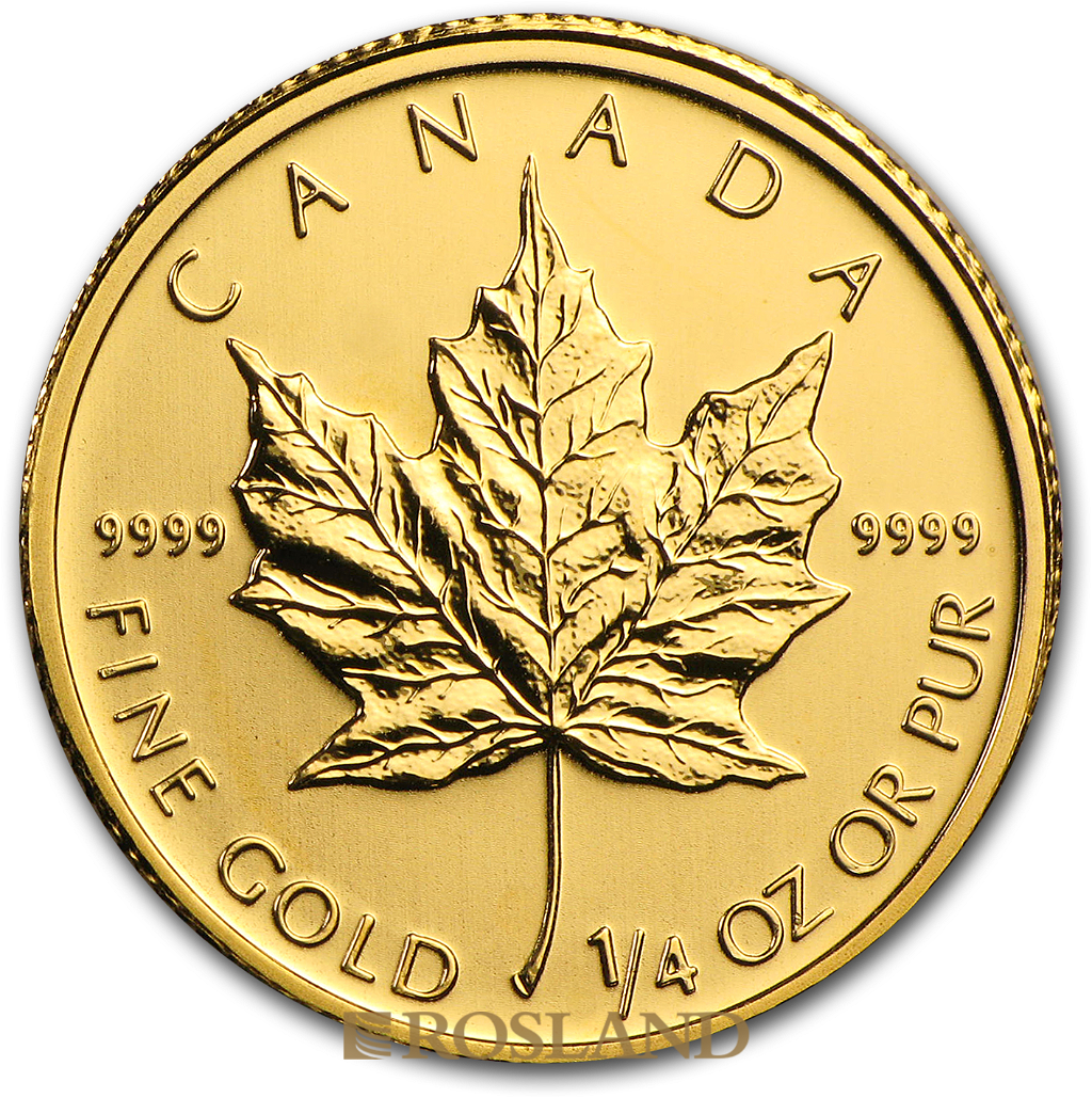 1/4 Unze Goldmünze Kanada Maple Leaf 2010