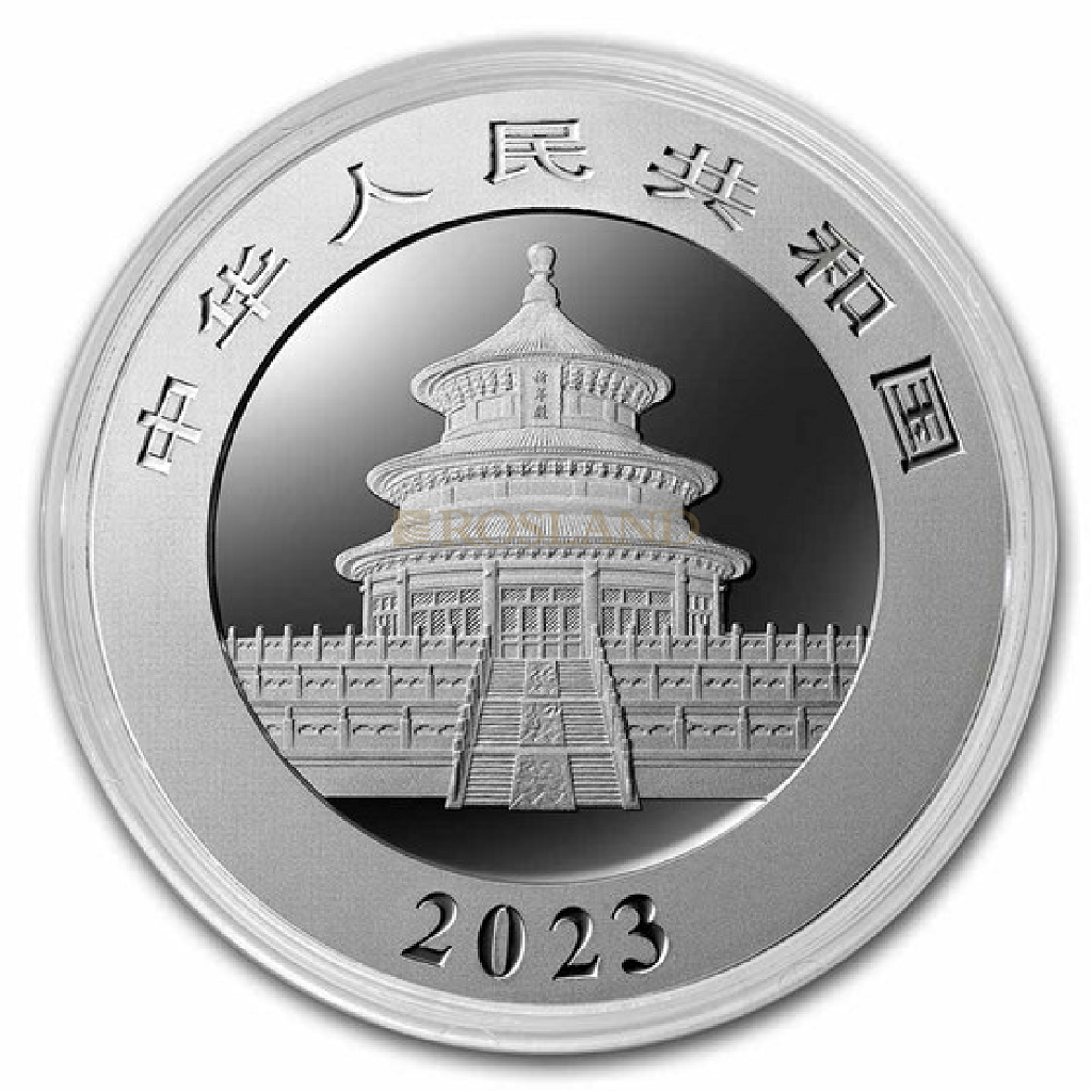30 Gramm Silbermünze China Panda 2023