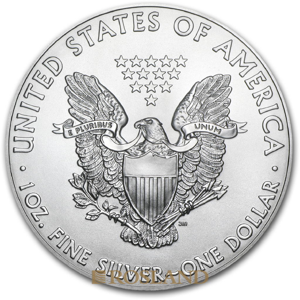 1 Unze Silbermünze American Eagle 2019 PCGS MS-70 First Day