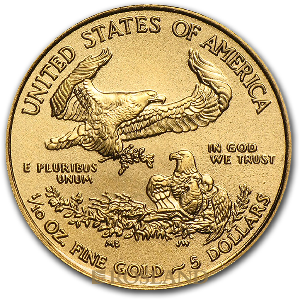 1/10 Unze Goldmünze American Eagle 2020