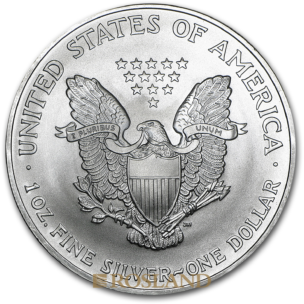 1 Unze Silbermünze American Eagle 2004