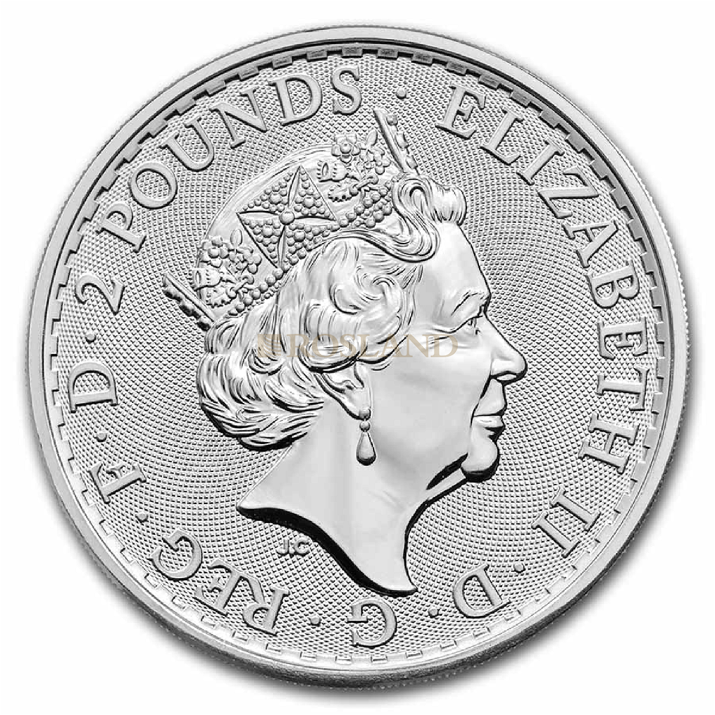 1 Unze Silbermünze Britannia 2022