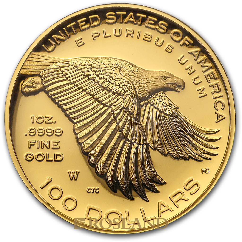 1 Unze Goldmünze American Liberty 2017 PP PCGS PR-70 (HR, DCAM)