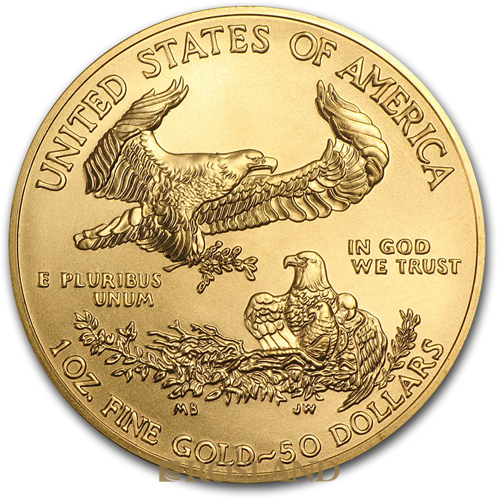1 Unze Goldmünze American Eagle 2018 (Box)