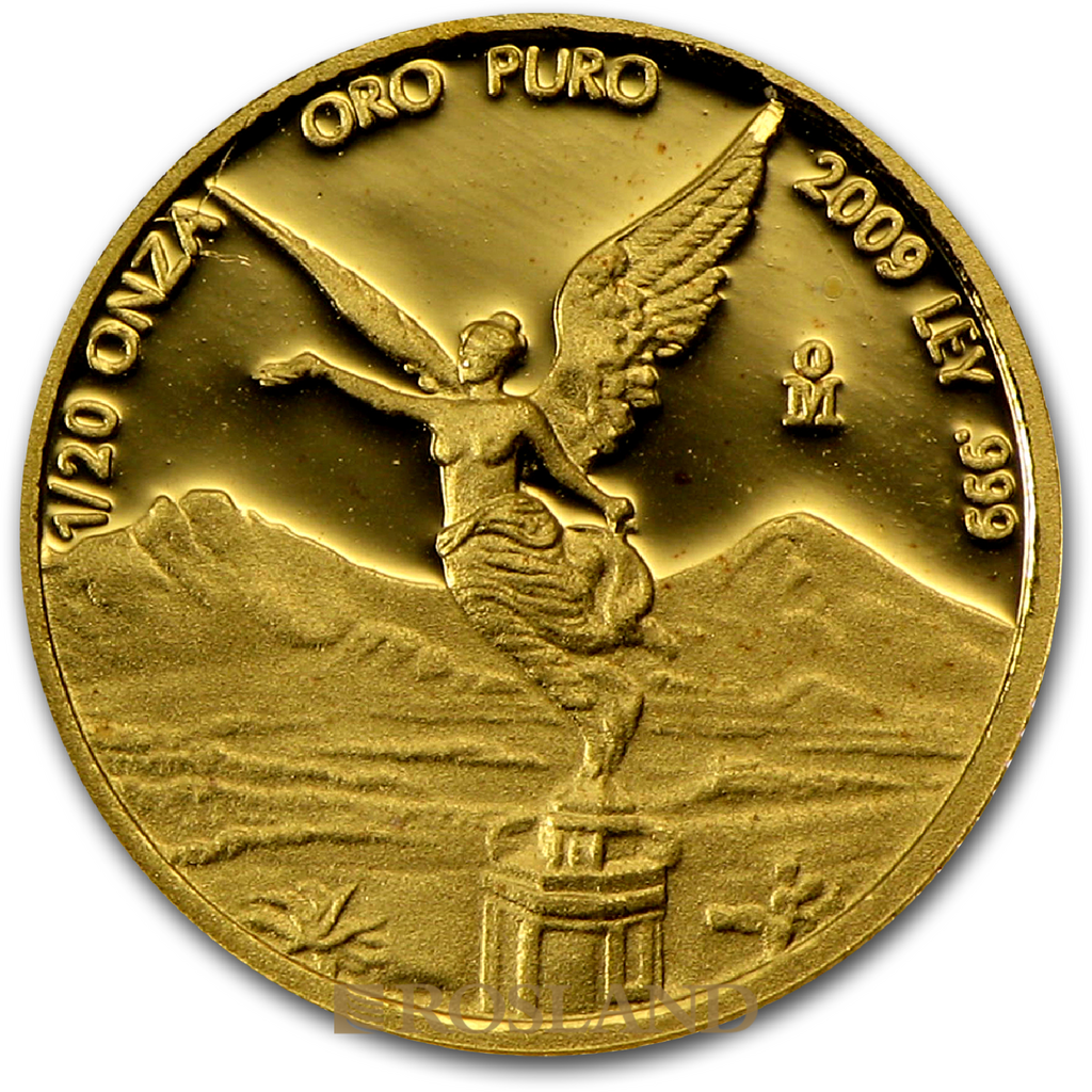 1,9 Unzen 5 Goldmünzen Set Mexican Libertad 2009 PP (Box, Zertifikat)