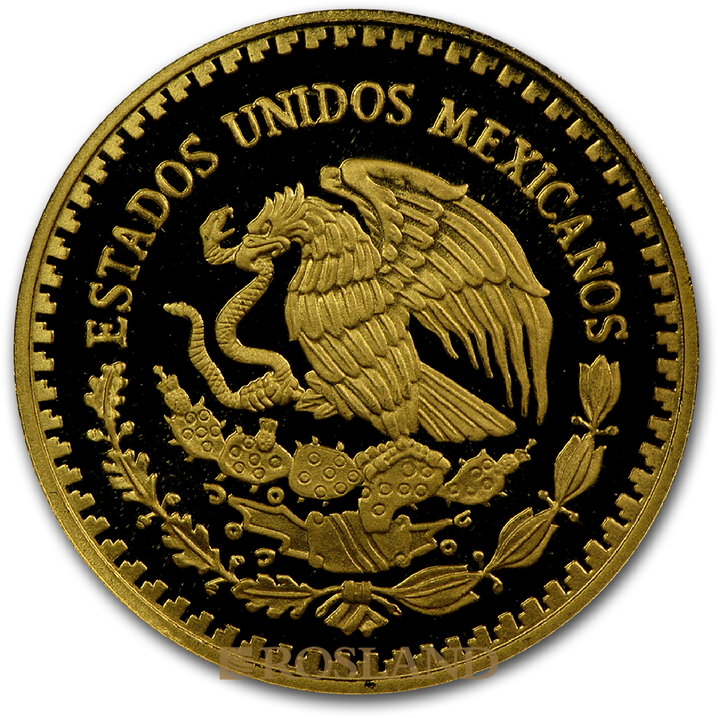 1/4 Unze Goldmünze Mexican Libertad 2007 PP