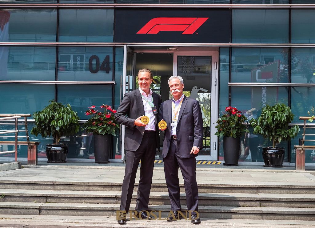 1 Kilogramm Silbermünze Formel 1® 1000 2019 PP (Box, Zertifikat)