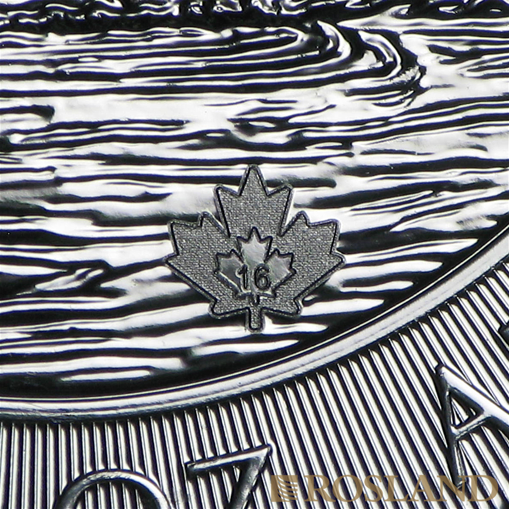 1.25 Unzen Silbermünze Canada Bison 2016