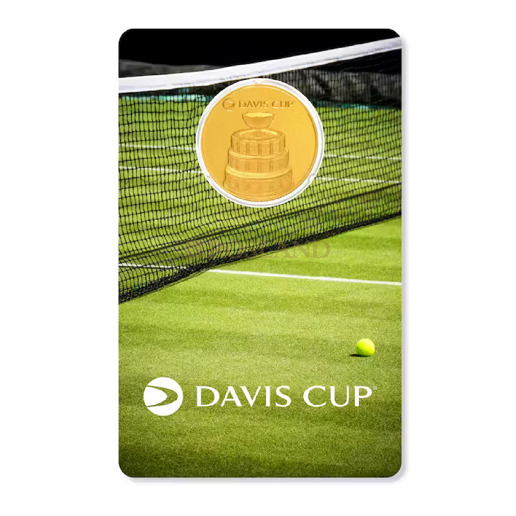1/4 Unzen Goldmünze Davis cup 2022 PP (Blister, Zertifikat)