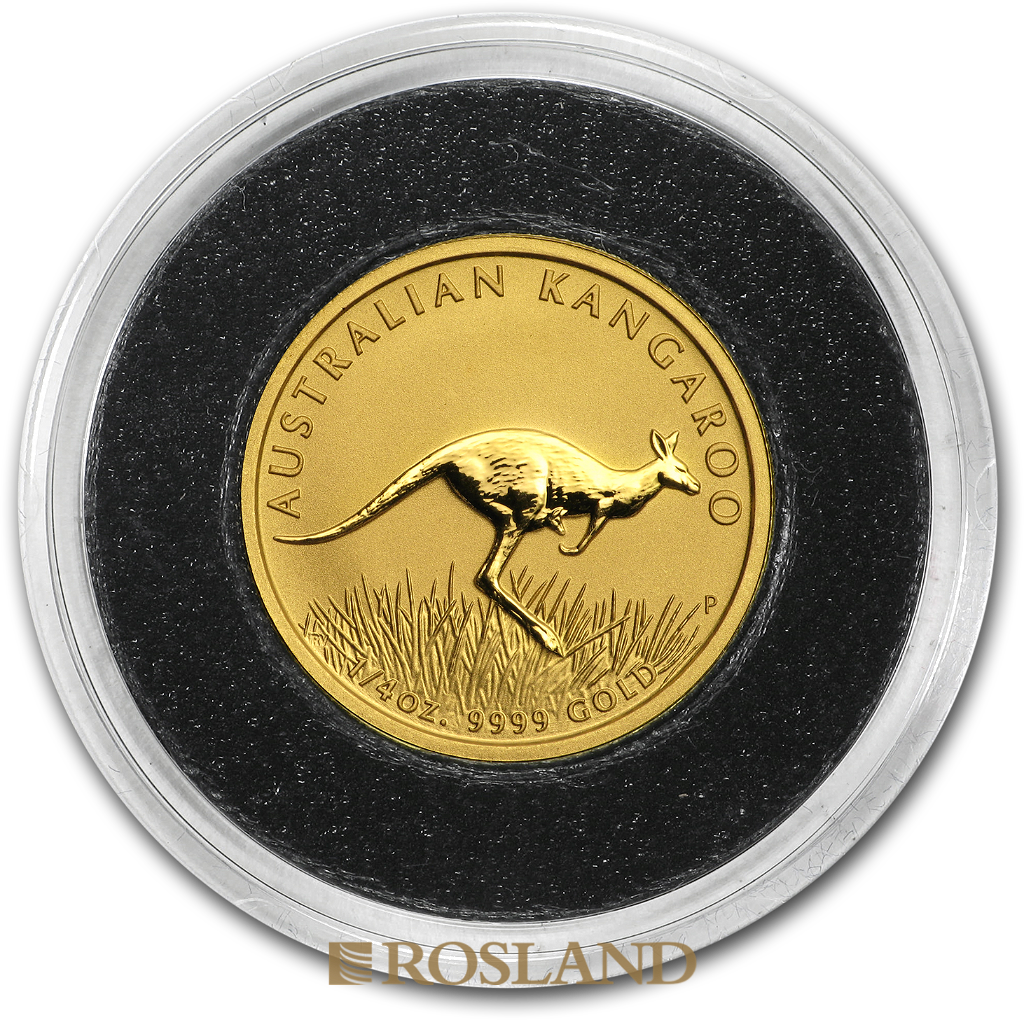 1/4 Unze Goldmünze Australien Känguru 2008