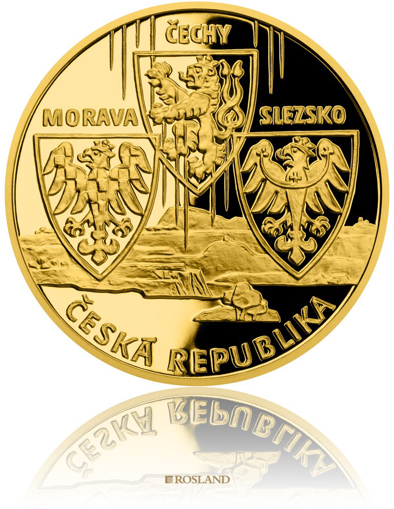 10 Dukaten Goldmedaille Czech Republic 2019 PP (Box, Zertifikat)