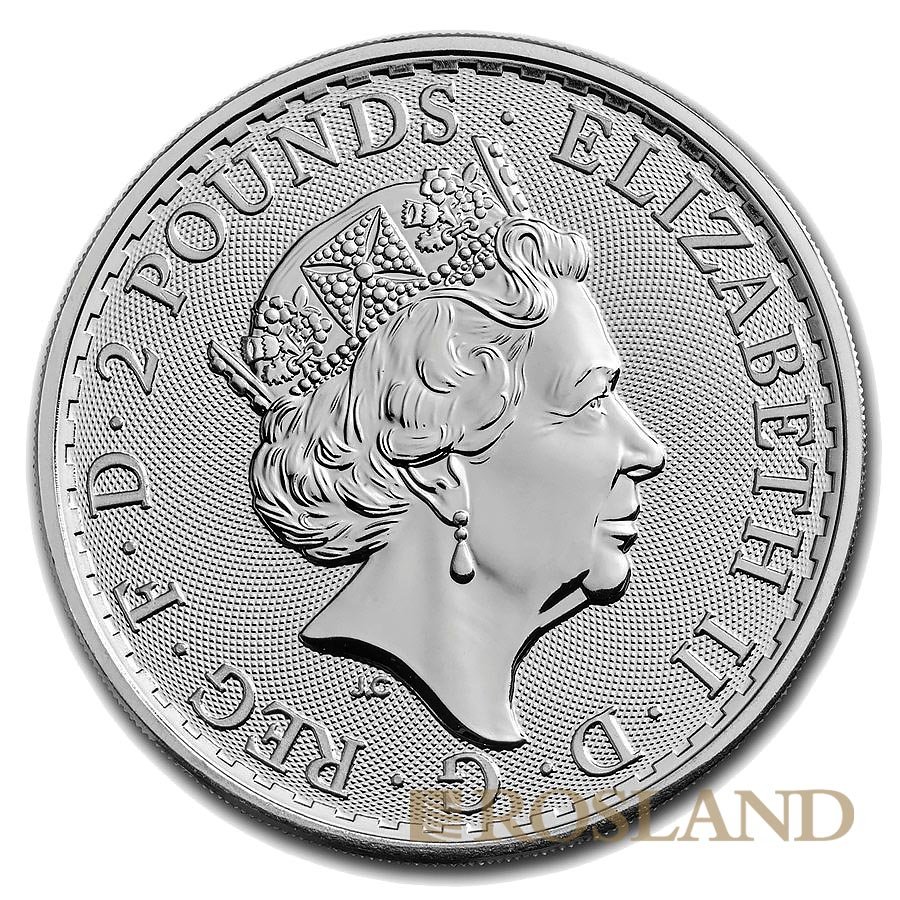 1 Unze Silbermünze Britannia 2018