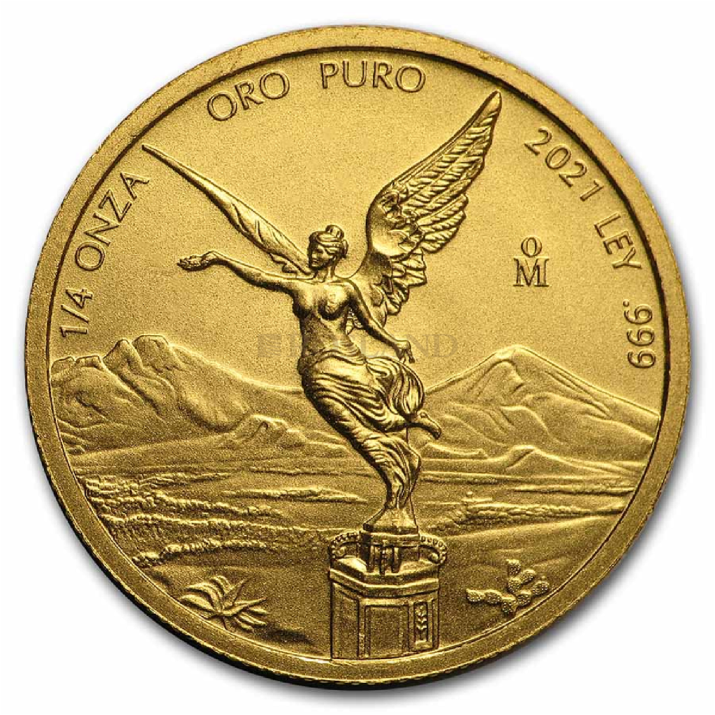 1/4 Unze Goldmünze Mexican Libertad 2021