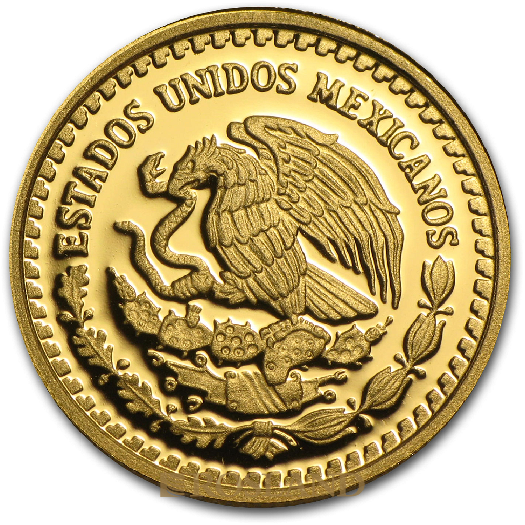 1/10 Unze Goldmünze Mexican Libertad 2014 PP