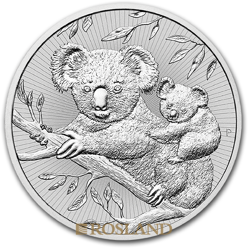 2 Unzen Silbermünze Koala 2018