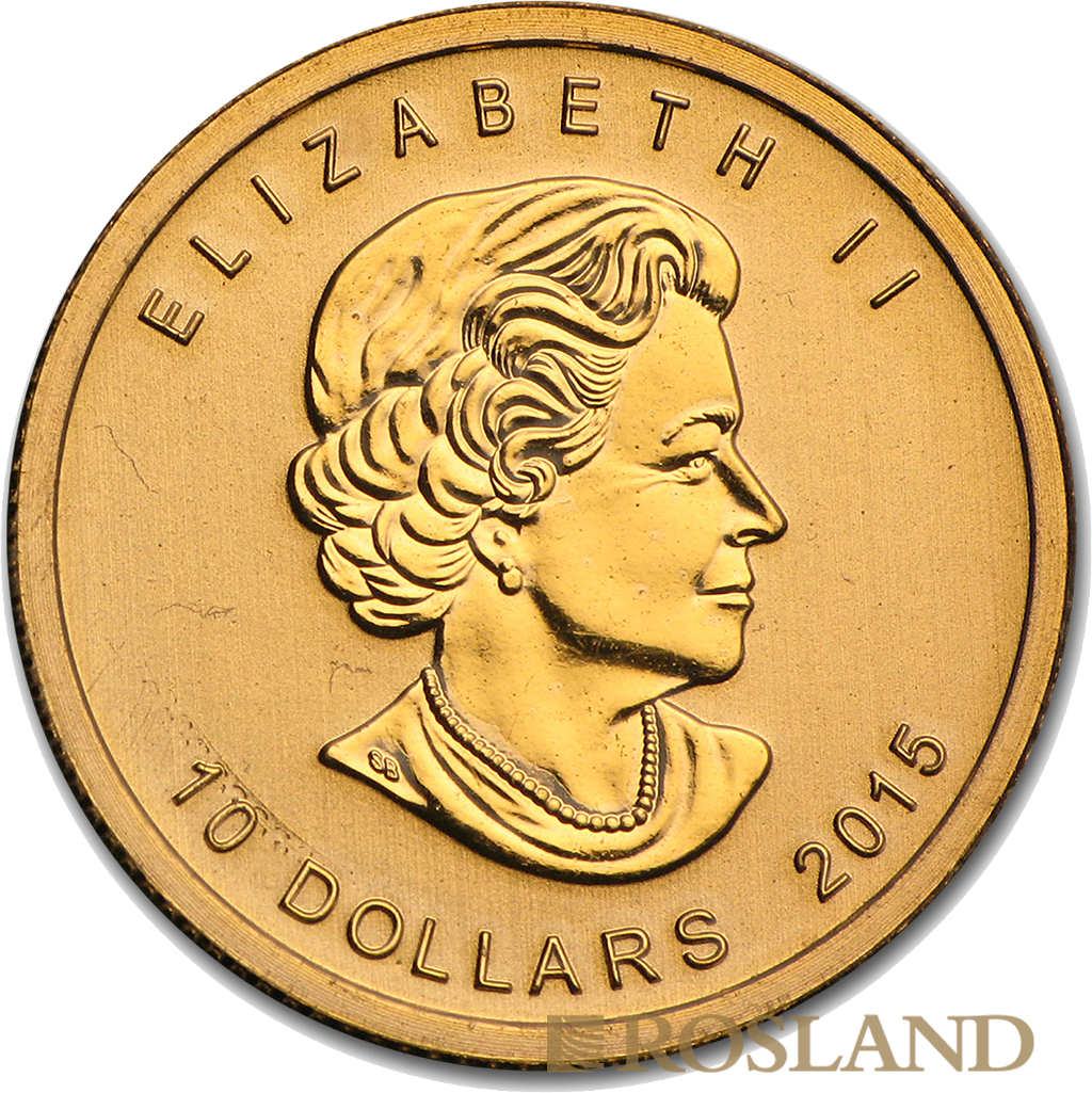 1/4 Unze Goldmünze Canada Polarbär 2015