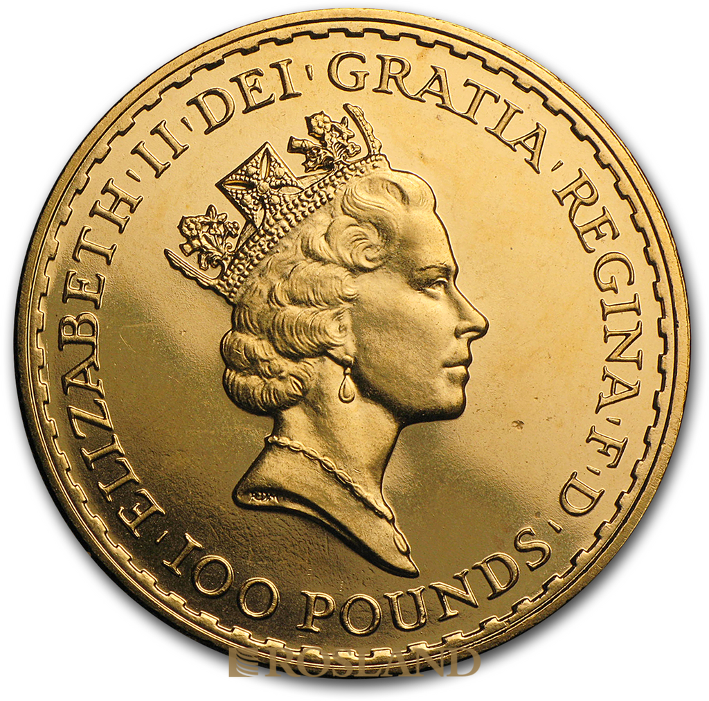 1 Unze Goldmünze Britannia 1993