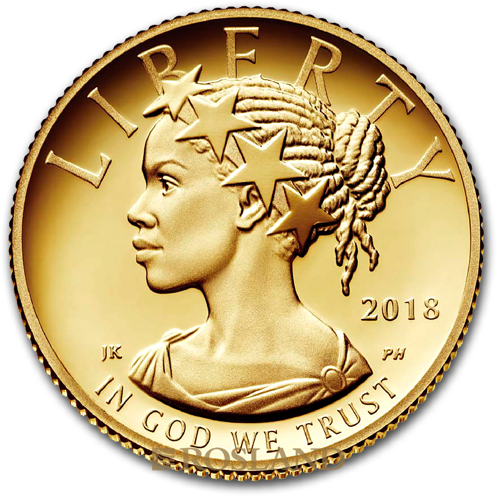 1/10 Unze Goldmünze American Liberty 2018 PL (HR, Box, Zertifikat)