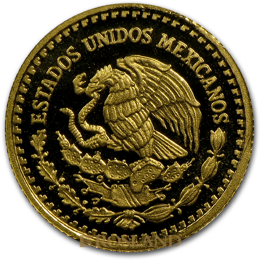 1,9 Unzen 5 Goldmünzen Set Mexican Libertad 2011 PP (Box, Zertifikat)