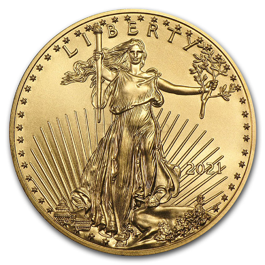 1/2 Unze Goldmünze American Eagle 2021