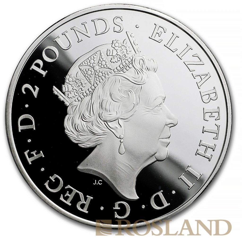 1 Unze Silbermünze Britannia 2016 PP (Box, Zertifikat)