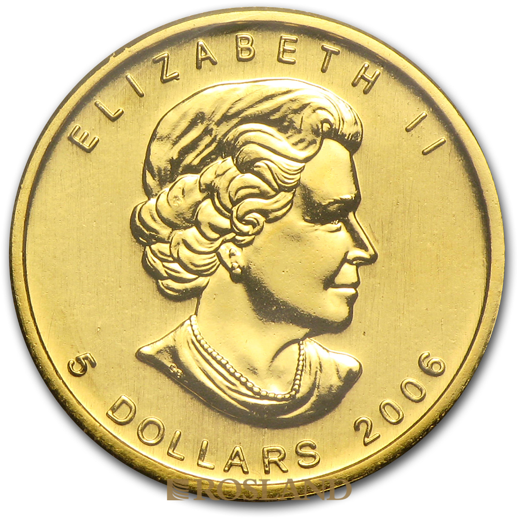 1/10 Unze Goldmünze Kanada Maple Leaf 2006