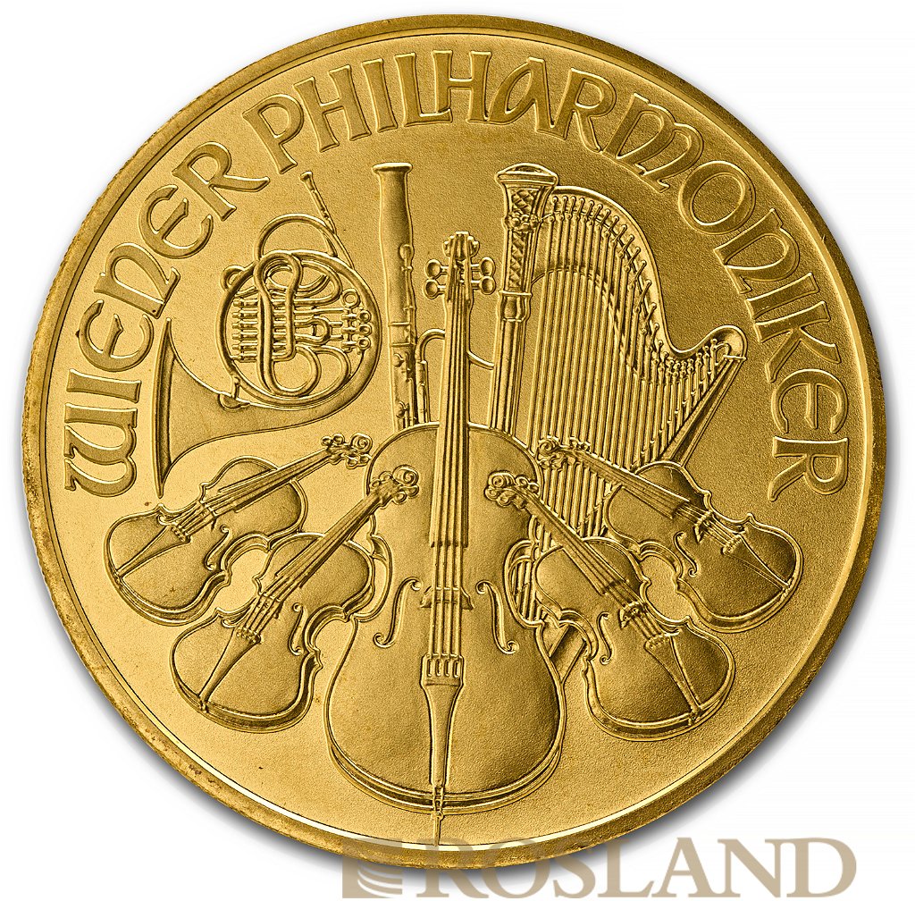 1 Unze Goldmünze Wiener Philharmoniker 2003